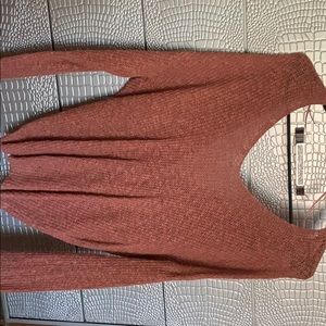 Low back fall sweater